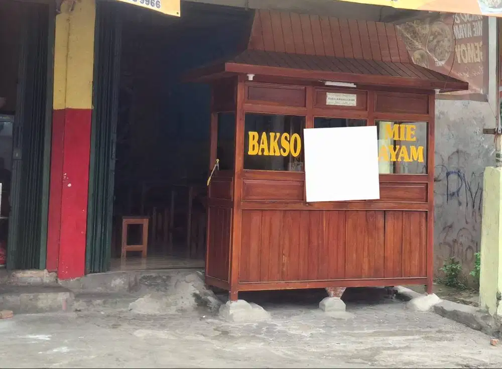 gerobak bakso mie ayam