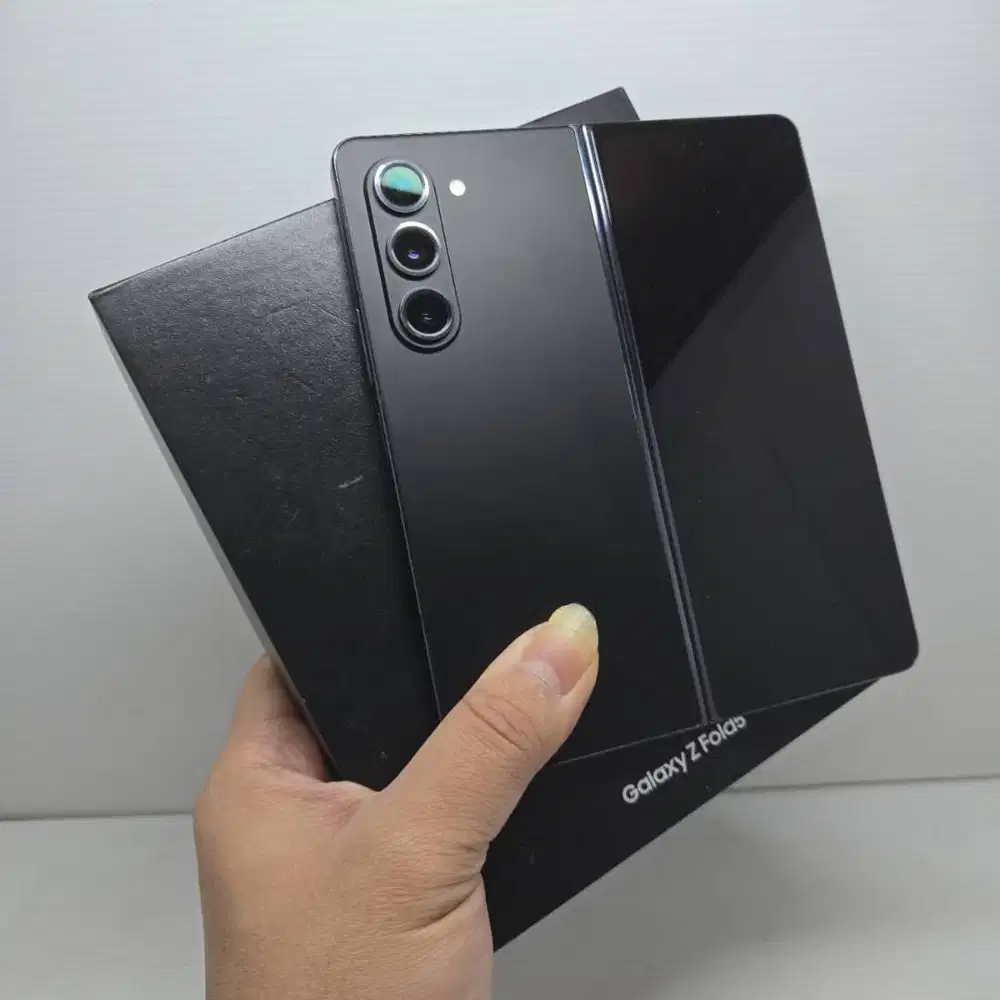 MULUS GAN SAMSUNG GALAXY Z FOLD 5 5G 256GB BLACK EX SEIN RESMI INDO NO