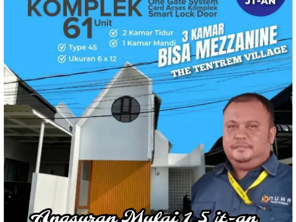 RUMAH MURAH SUNGGAL - MEDAN MULAI 198 JUTA