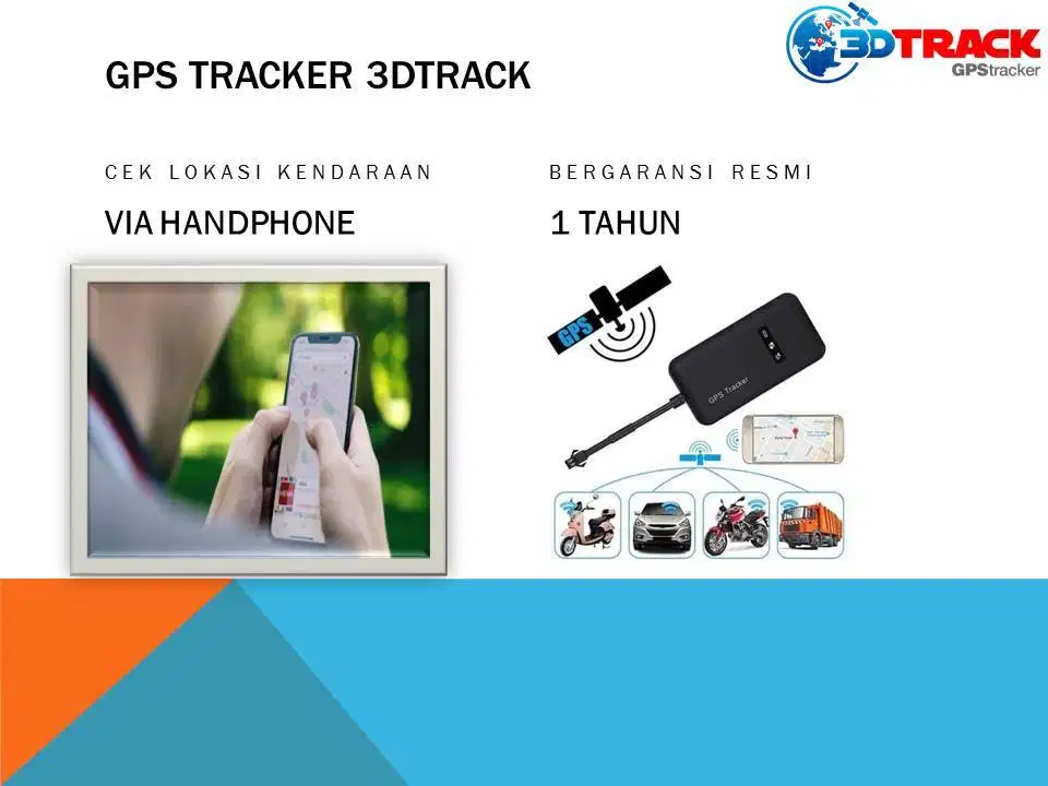 GPS TRACKER KENDARAAN BERMOTOR MURAH BERGARANSI 3DTRACK