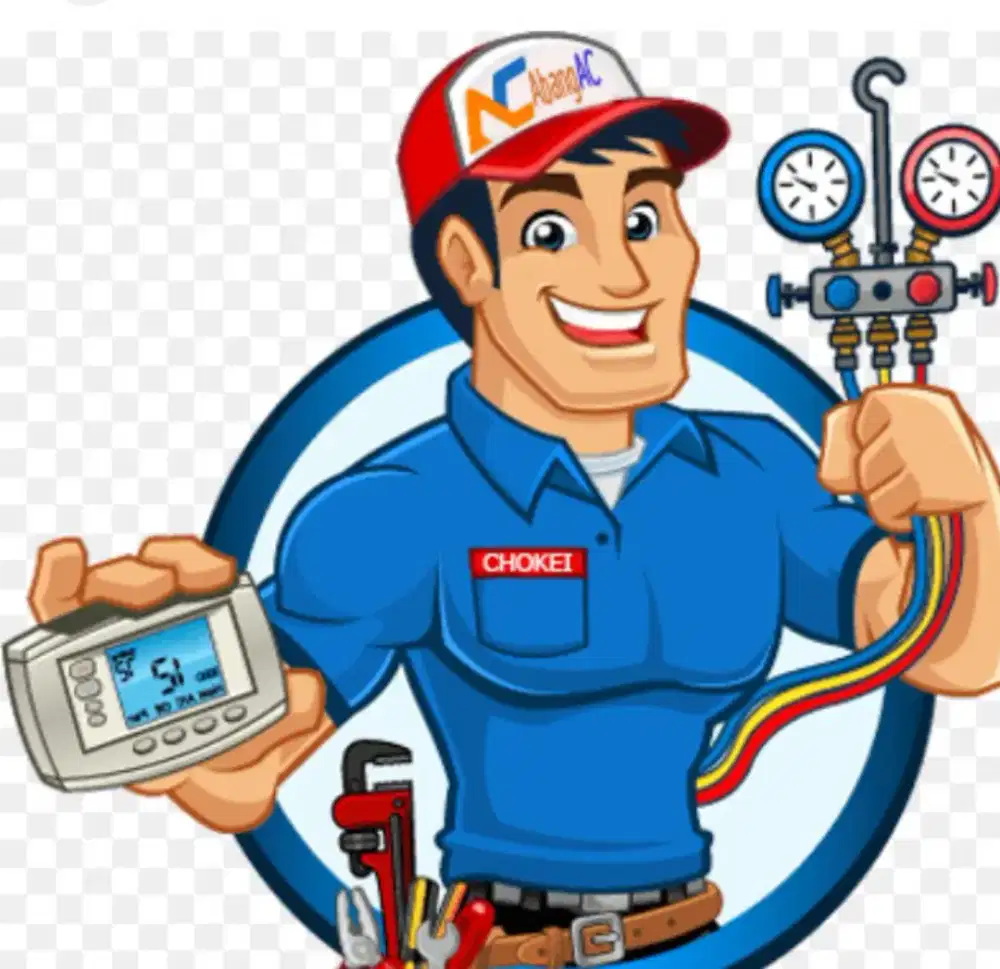 SERVIS/CUCI AC. (Begaransi)