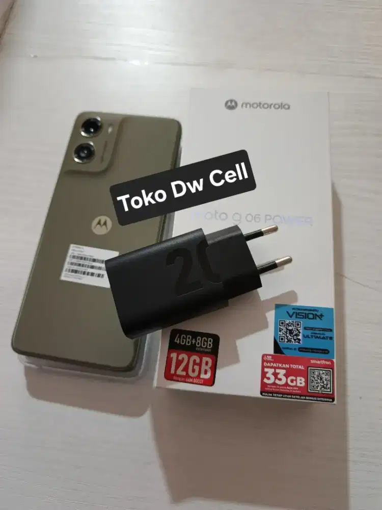 New motorola G 06 Power 1jutaan 128gb 700 Mah (BARU)