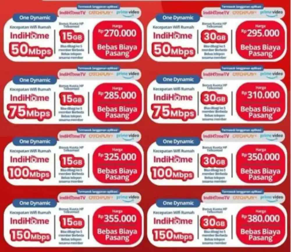Promo menarik Indihome jakarta timur yang mau pemasangan