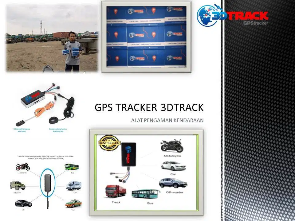 GPS TRACKER KENDARAAN BERMOTOR MURAH BERGARANSI 3DTRACK