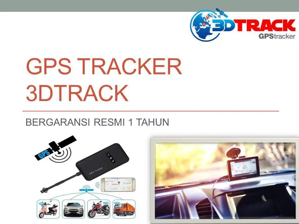 GPS TRACKER KENDARAAN BERMOTOR MURAH BERGARANSI 3DTRACK