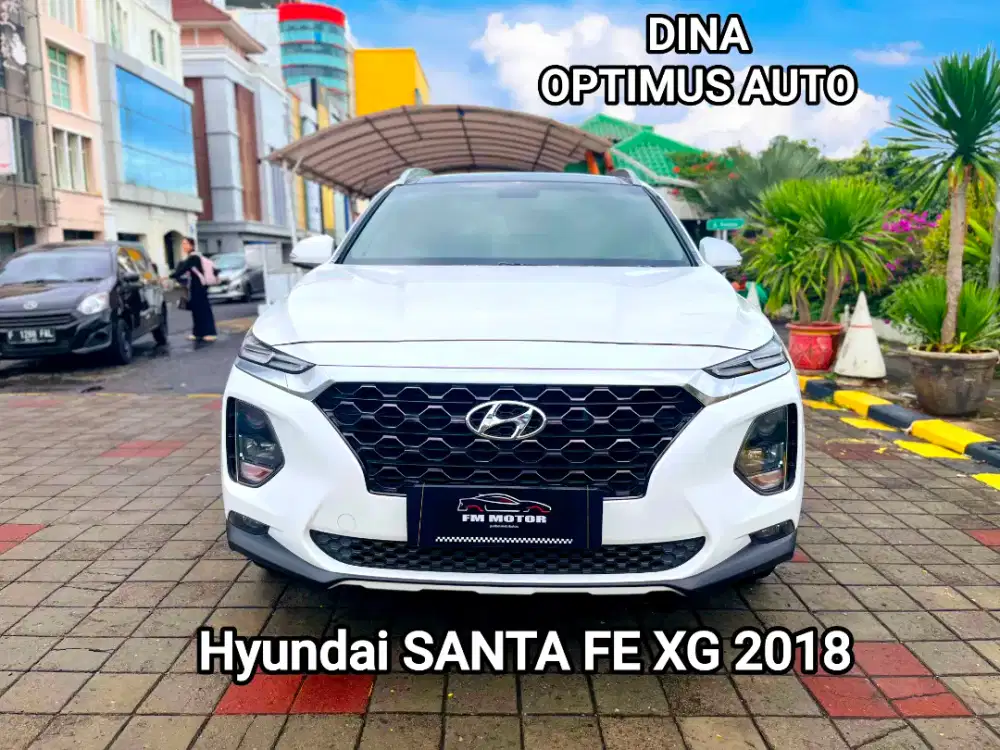 Hyundai Santa Fe XG Bensin 2018 Automatic, Km Low, Pajak Panjang