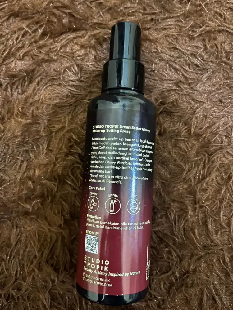 Setting spray studio tropik