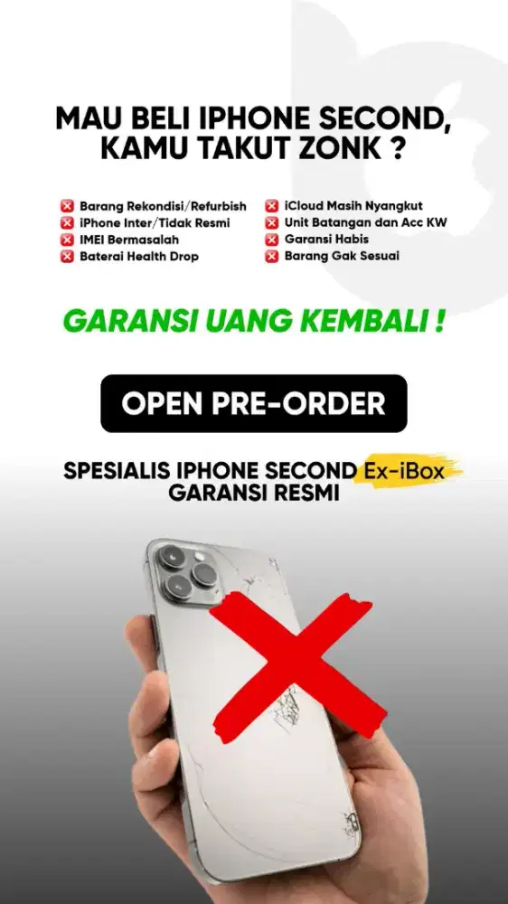 Open pre order iphone like new