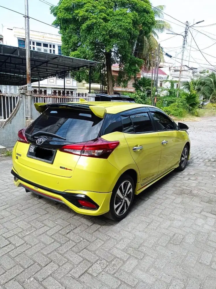 Toyota Yaris S TRD 2021 Automatic Kuning Lemon