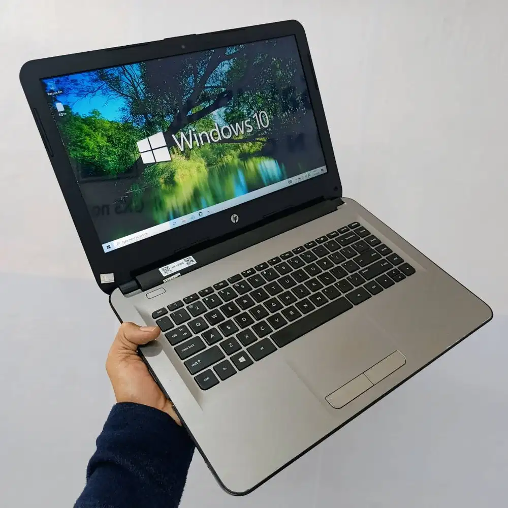 Laptop HP 14 AMD A8-7410 Ram 4GB SSD 128GB HDD 500GB Murah BU