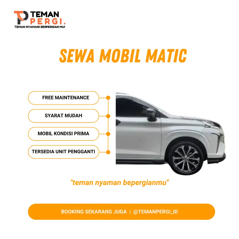 MULAI 350K! SEWA MOBIL HARIAN LEPAS KUNCI TERPERCAYA SE-JABODETABEK!!