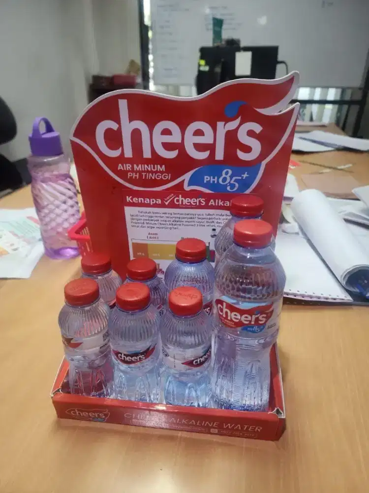 Air minum cheers Ph 8,5