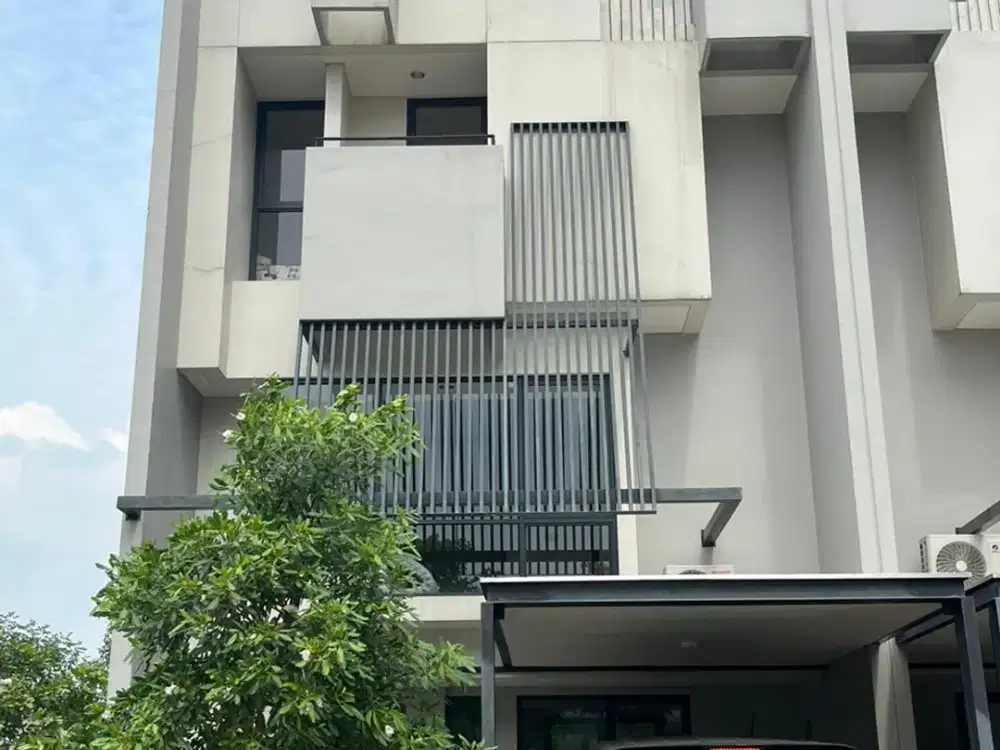 Dijual Rumah Hook Full Furnish 3,5 Lantai di Cluster Tabebuya BSD