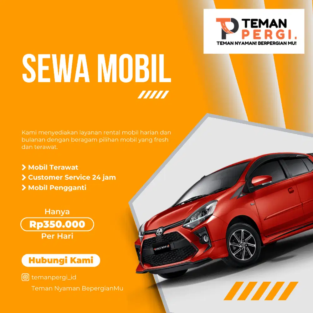 SEWA MOBIL HARIAN | PILIHAN MOBIL TERAWAT, HARGA BERSAHABAT 350K AJA!