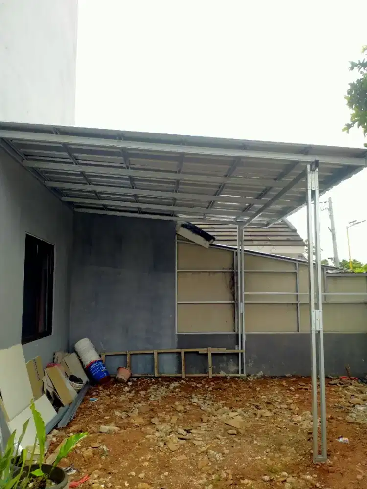 Kanopi Baja Ringan Garasi Mobil