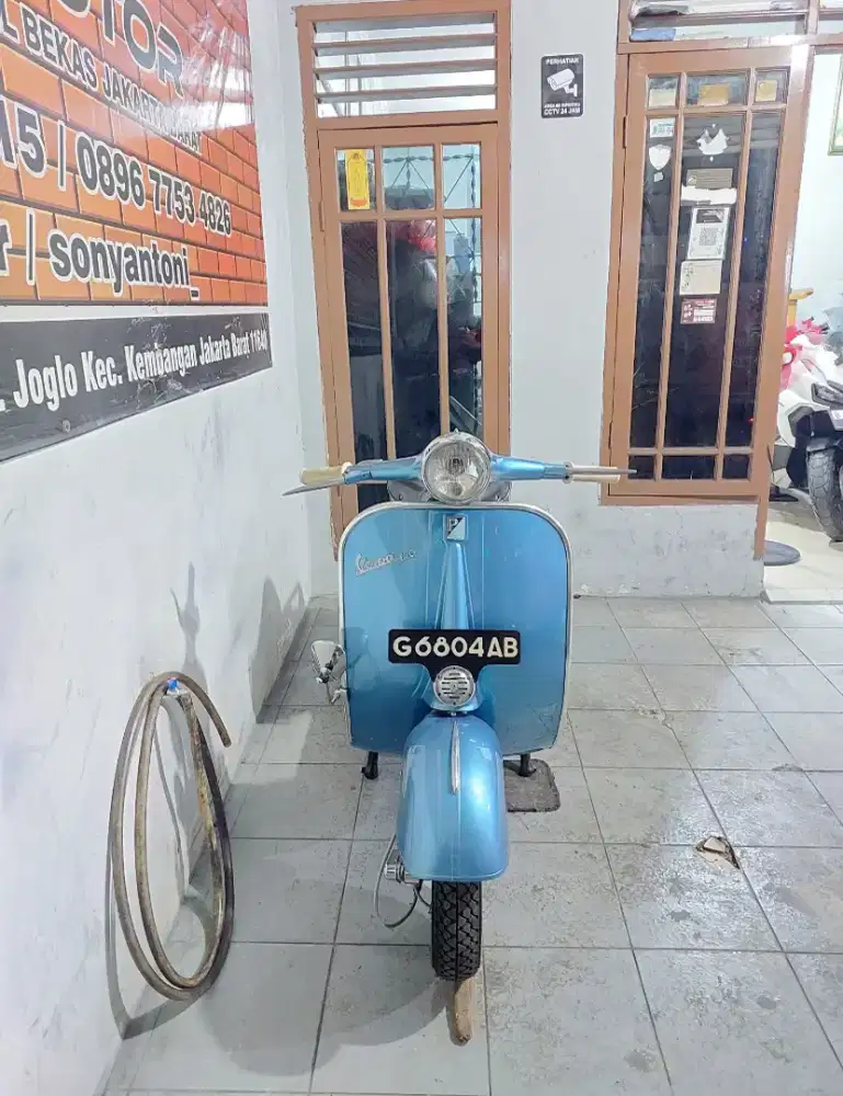 ANTIK MEWAH ! VESPA VBB 1 TAHUN 1962 WARNA ASLI BIRU