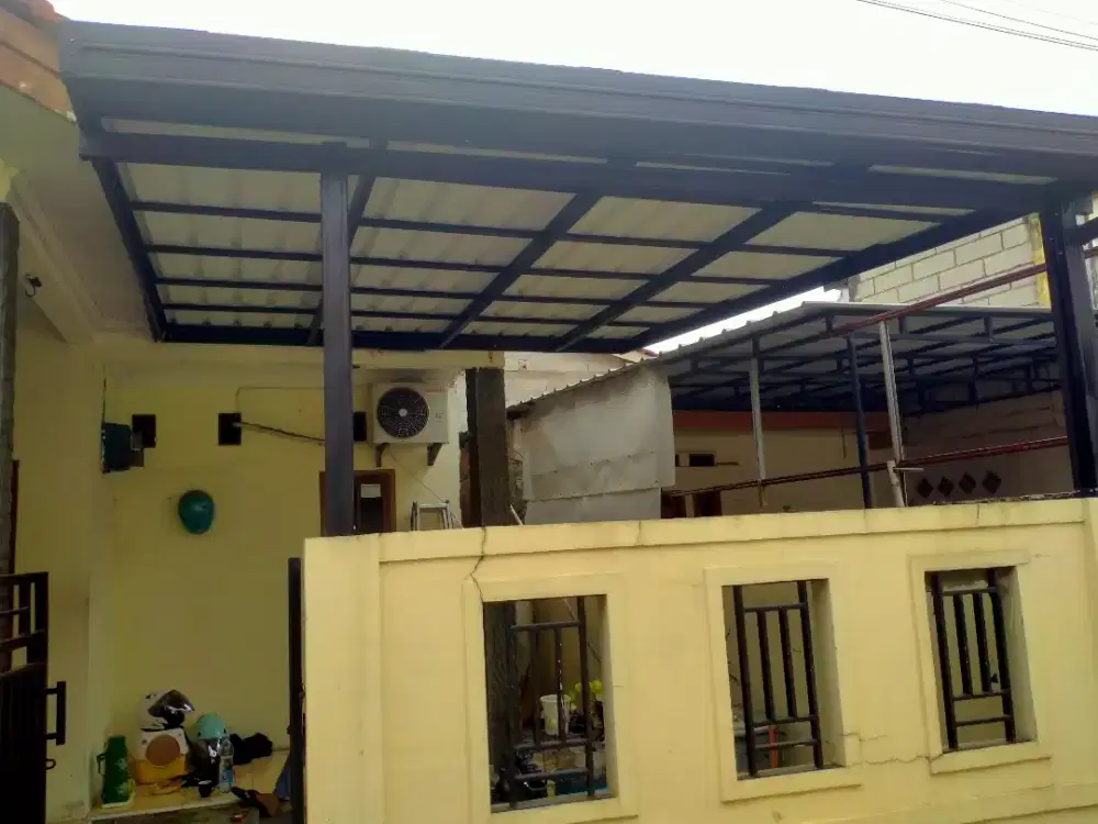 Kanopi Baja Ringan Presisi Kuat Dan Kokoh