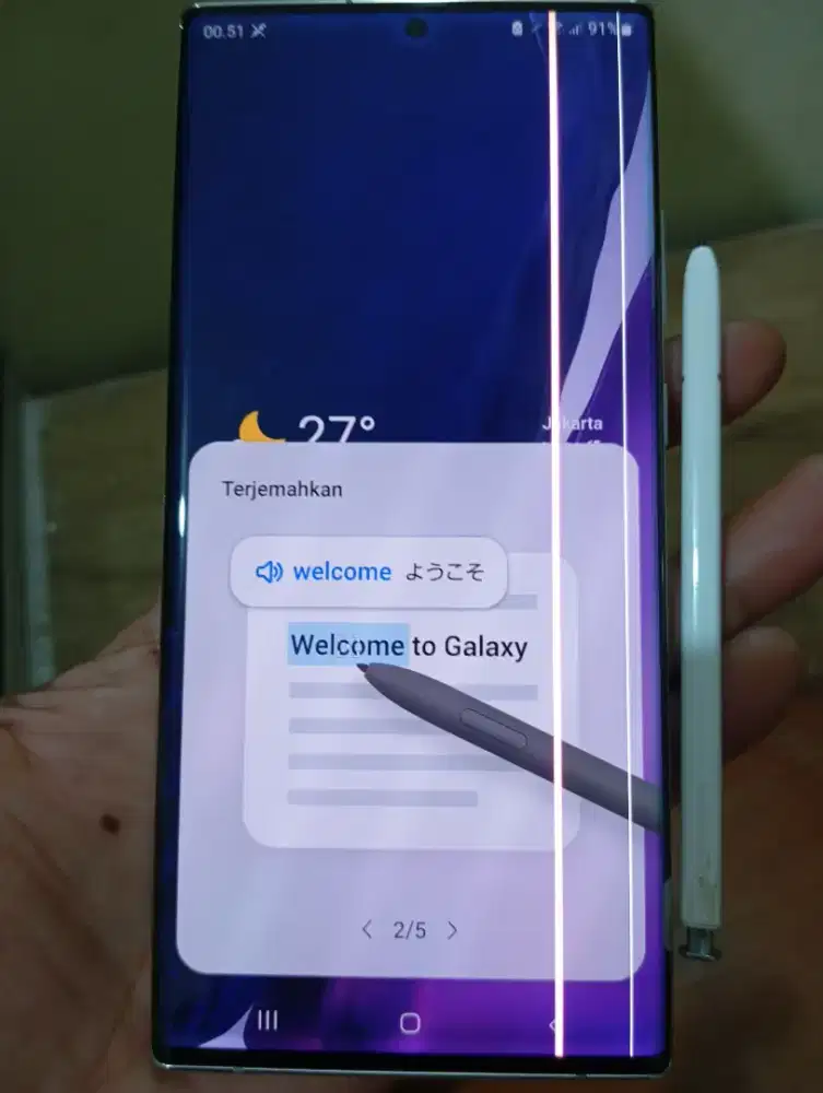 SAMSUNG GALAXY NOTE 20 ULTRA 8/256 GB ORIGINAL SEIN SAMSUNG INDONESIA