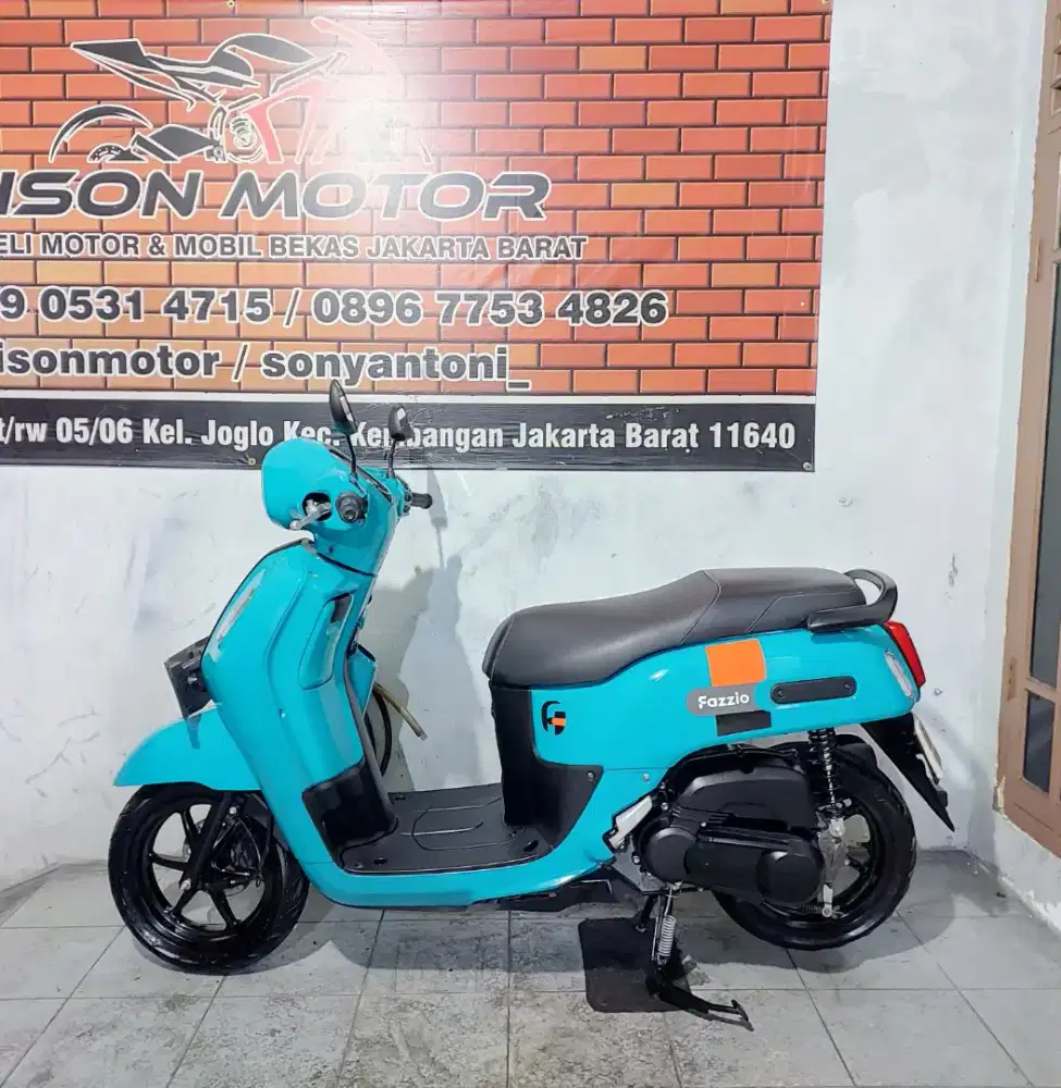 ISTIMEWA ! YAMAHA FAZZIO NEO HYBRID KEYLESS 125 TAHUN 2023 WARNA HIJAU