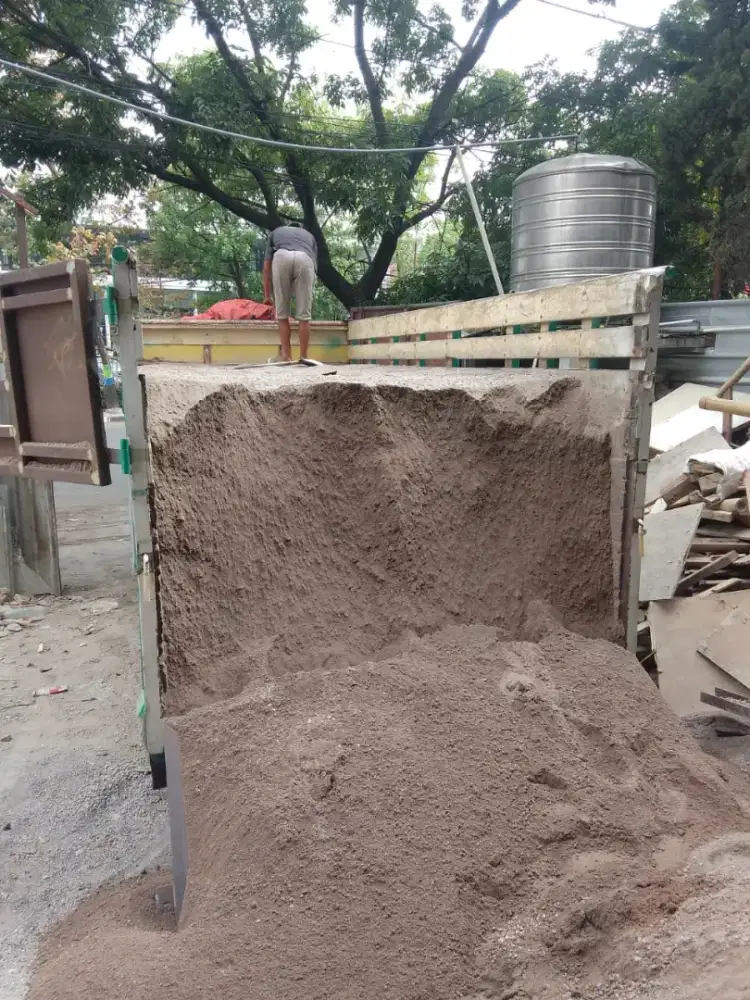 Pasir pasang cimalaka ,cor, batu pondasi dll