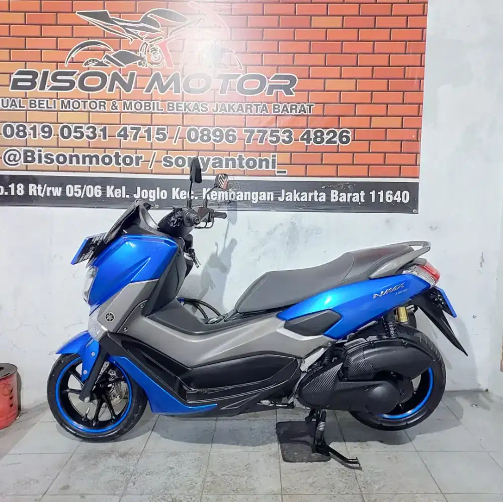 ISTIMEWA ! YAMAHA NMAX OLD ABS 155 VVA TAHUN 2018 WARNA BIRU