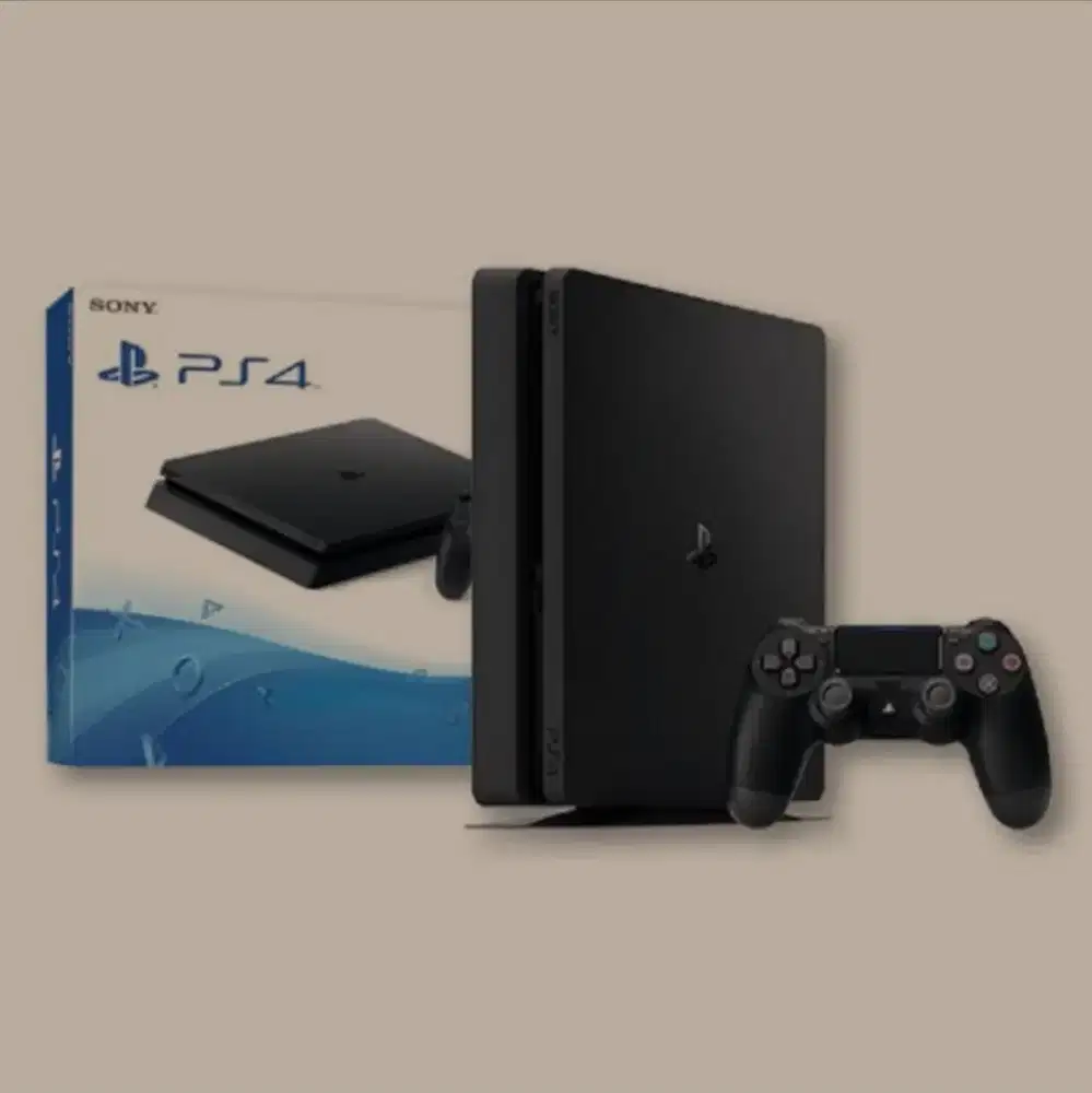 PS 4 Slim 1 TB Ori + 1 Kaser BD