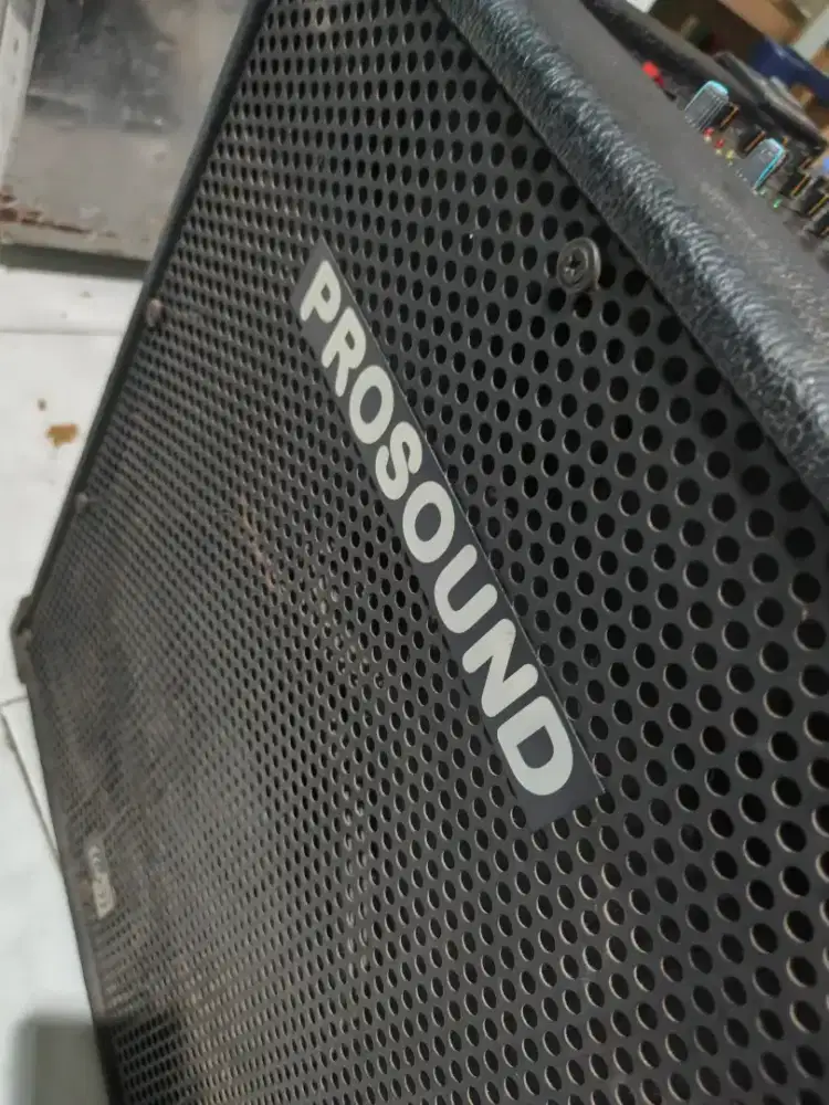 DIJUAL BACK SOUND SPEAKEE MIXER ACTIV PROSOUND MA150 PIANO PSR MIXSND