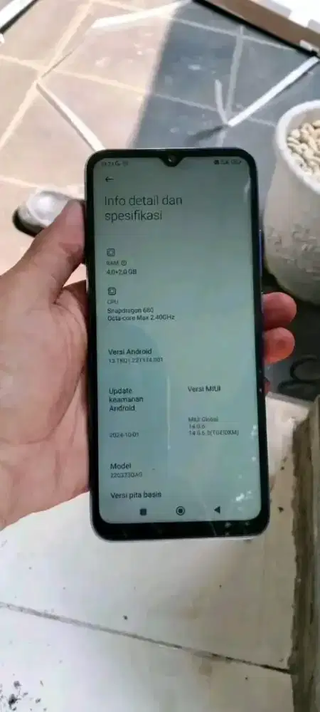 Jual TT BT cari kembalian redmi 10c fullset