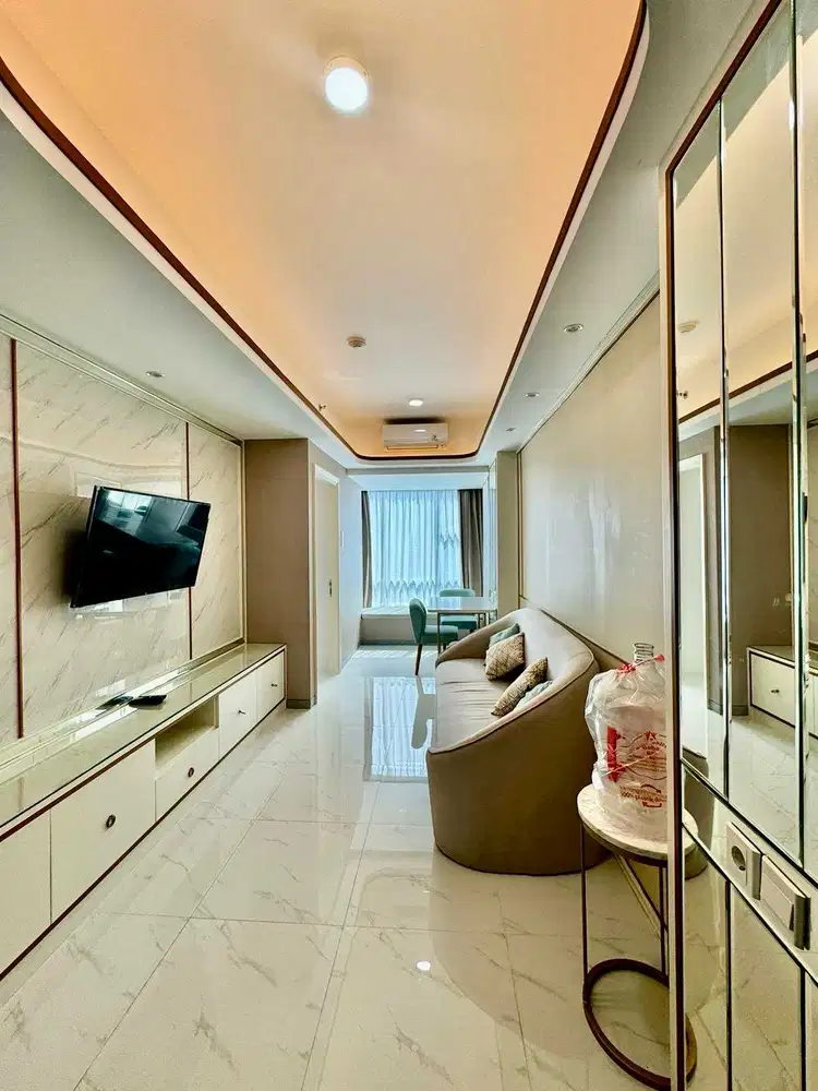 DISEWAKAN APARTEMEN ANDERSON PAKUWON INDAH MALL FURNISH CITY VIEW LT22