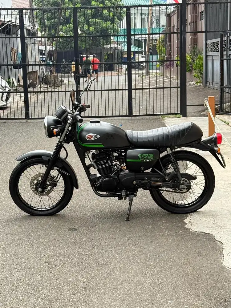 Kawasaki W175 Cafe, Tahun 2021. Mulus dan Siap Pakai