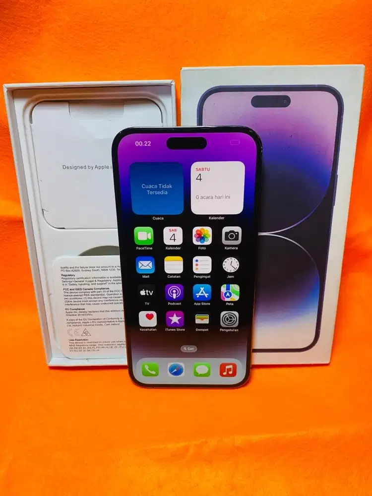 Iphone 14 promax 256gb mulus terawat