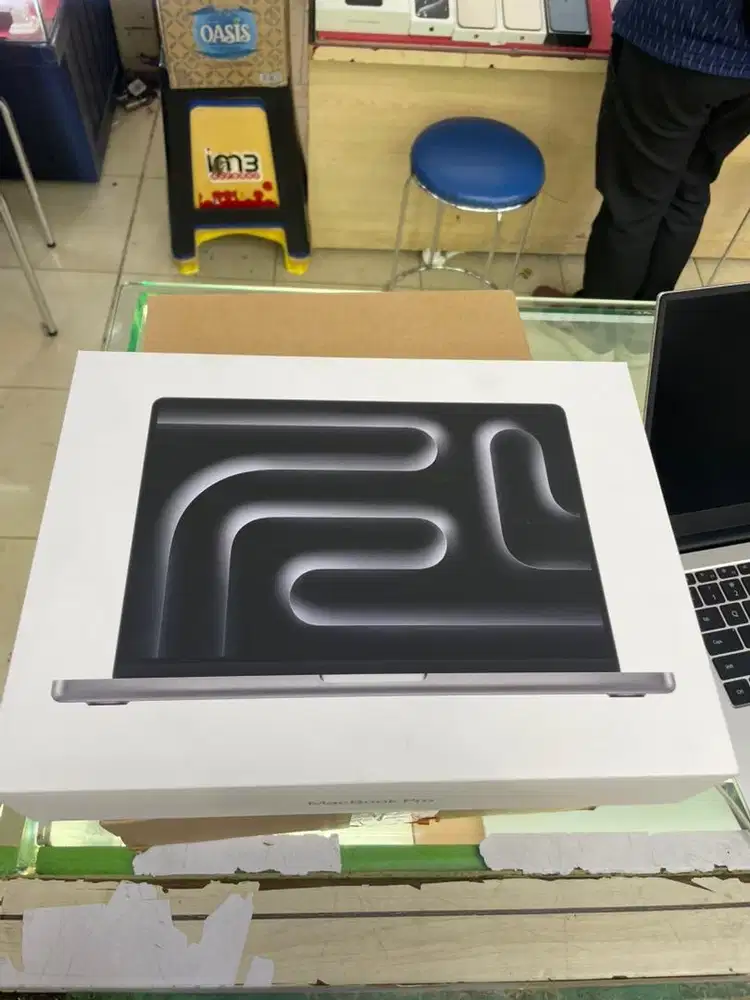(ibox) Macbook Pro M3 14 16gb/1tb Baru segel garansi resmi ibox