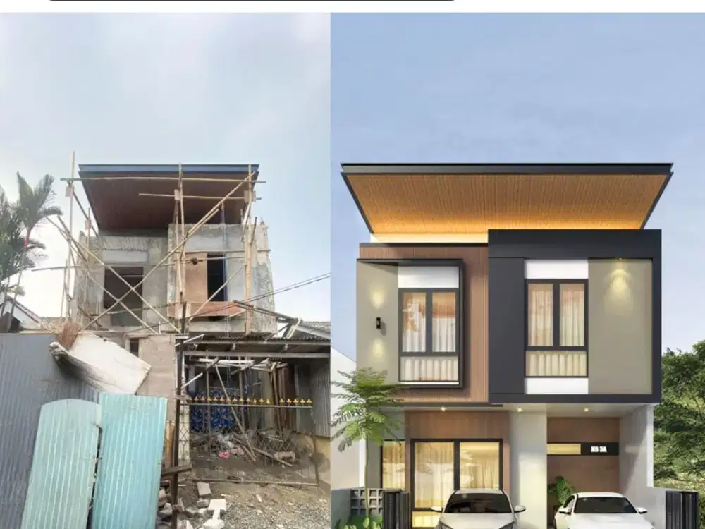 RUMAH MODERN CONTEMPORER 2 LANTAI DI NUSA LOKA BSD .HRB191.