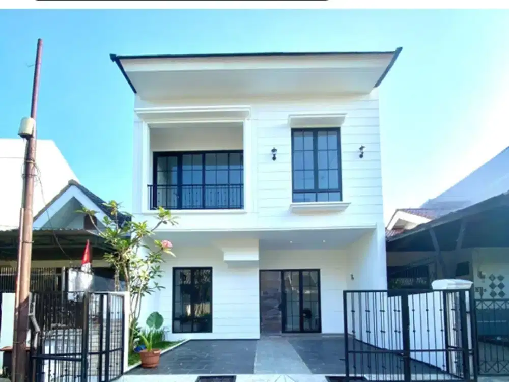 BRAND NEW HOUSE 2 LANTAI CLASSIC MODERN DI NUSA LOKA BSD