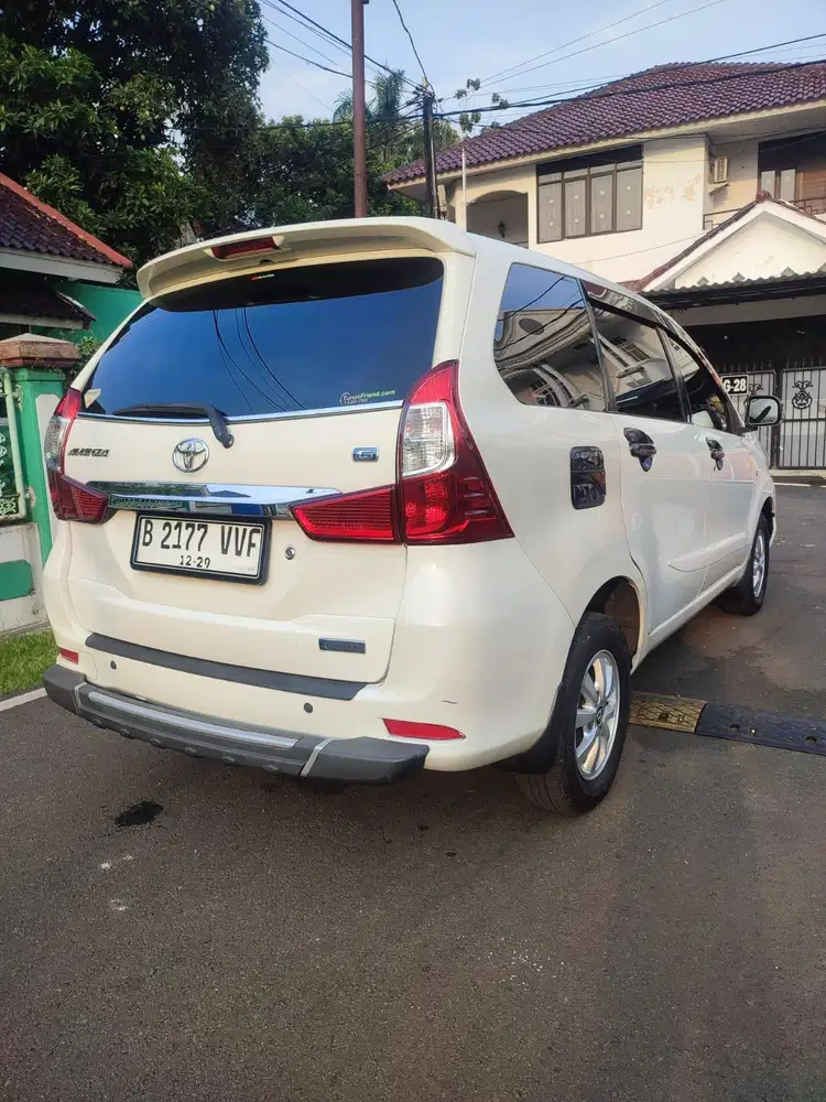 Toyota Avanza G metic Tahun 2017 Putih nopol ganjil jakarta timur