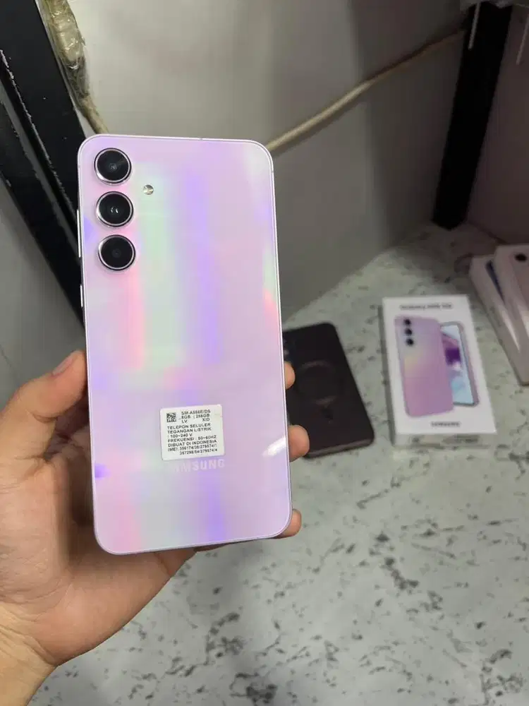 Samsung A55 5g 8/256gb Garansi Aktif Januari 2026, Mulus Likenew