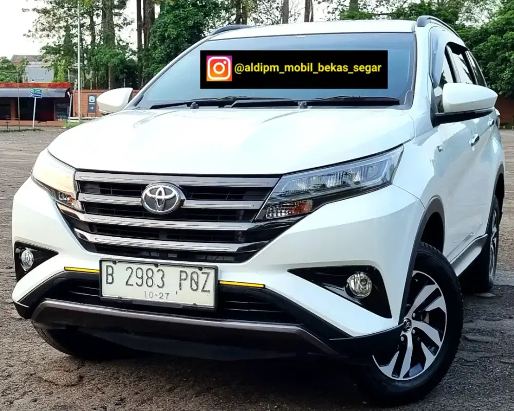 Rush G 1.5 Manual 2022 warna putih. Service record, pjk pjg, ganteng.