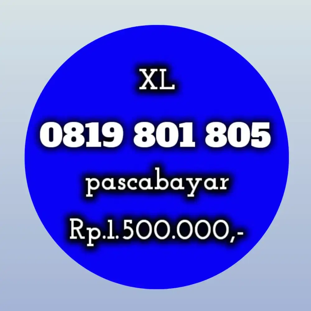 NOMOR CANTIK XL 801 805