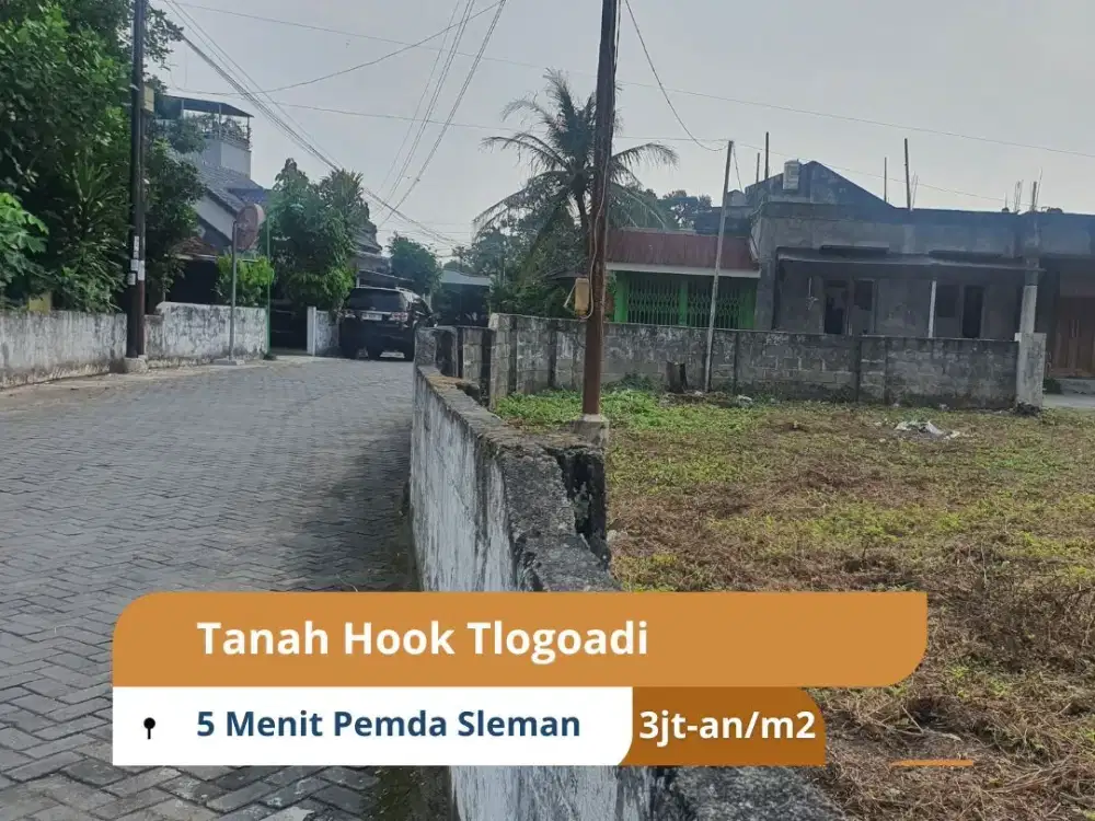 Tanah Sleman Lokasi Strategis Tlogoadi: 400jt-an