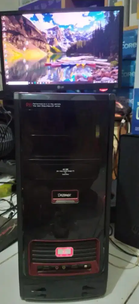 PC MURMER MB ECS A68, Athlon X4 860K, DDR3 16 GB, SSD 128 GB, LED 20in