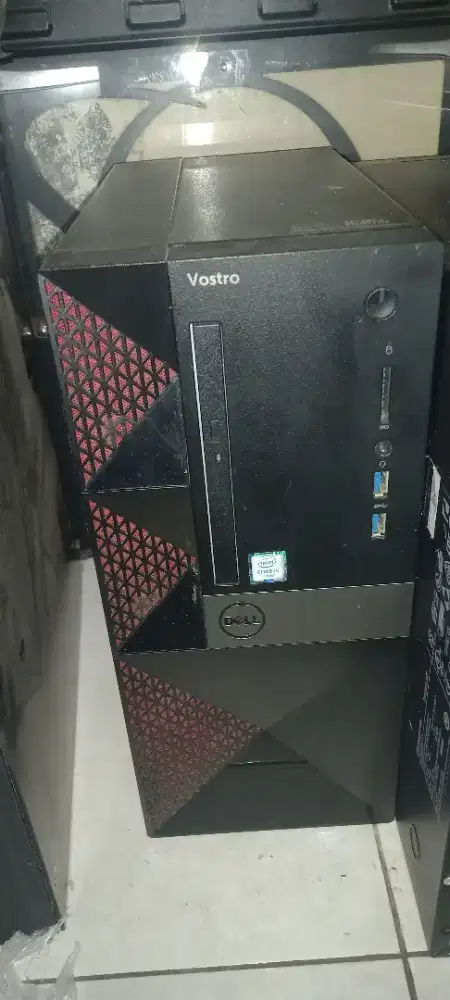PC dell vostro i3 gen6 ram 8gb ddd 128gb builup