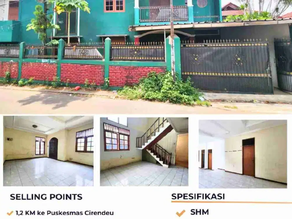 Di jual rumah Luas dan murah di cireunde