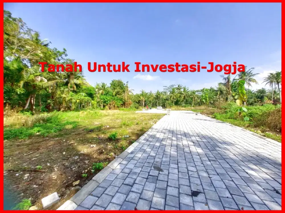 Dijual Tanah Tawangsari Dekat Kampus UAD 4 Jl. Wates Jogja