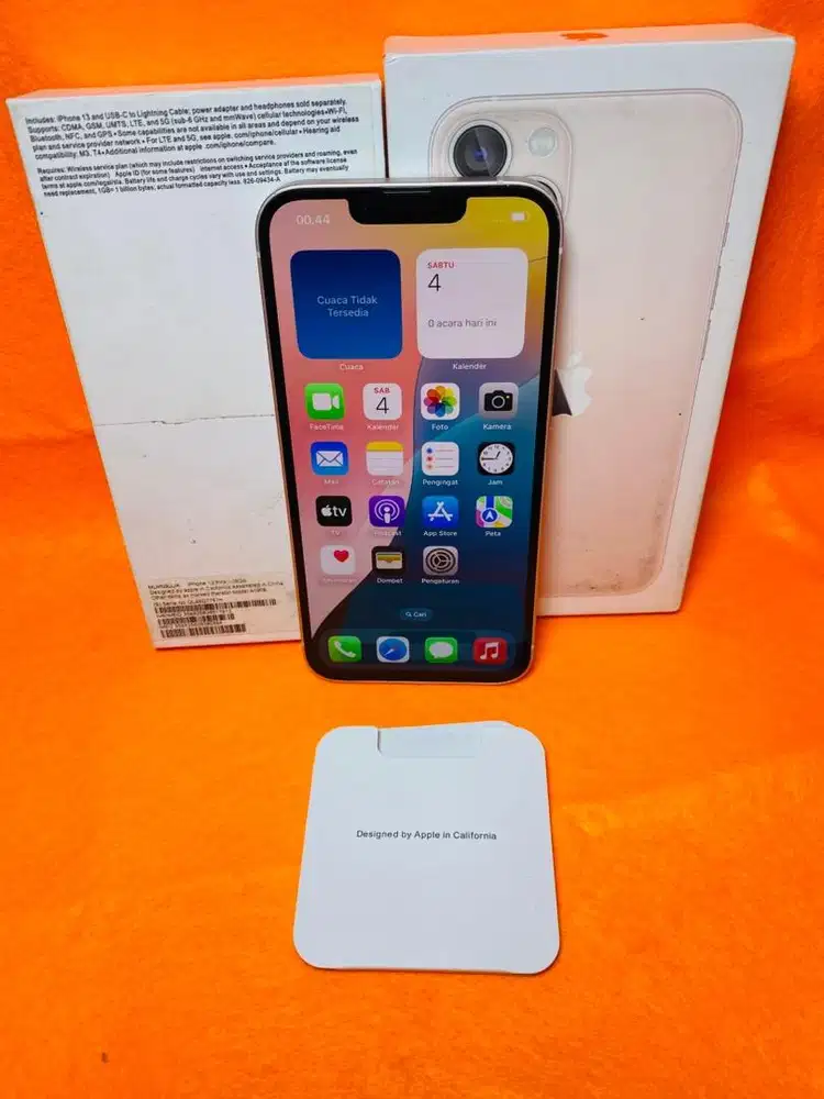 Iphone 13 128gb mulus terawat no minus