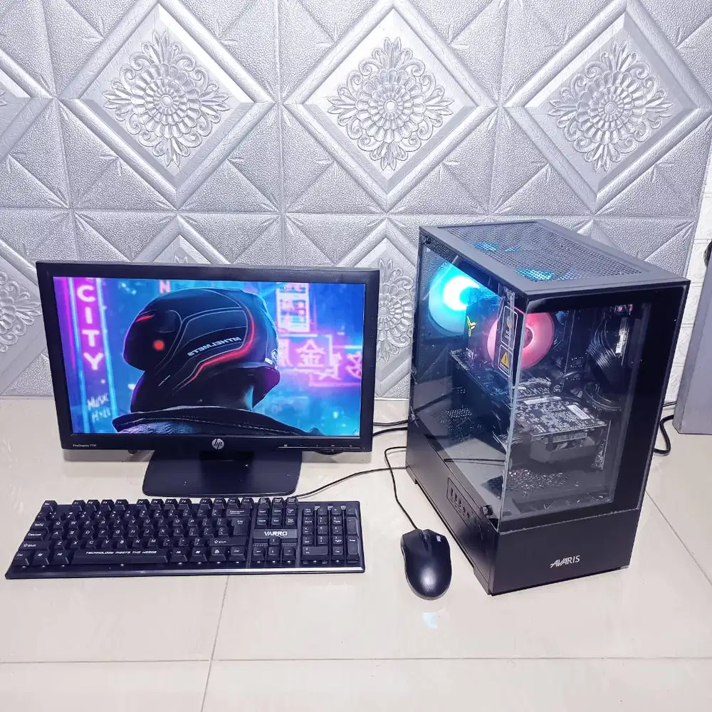 PC Lengkap siap Gaming Desain Editting Render Multitasking