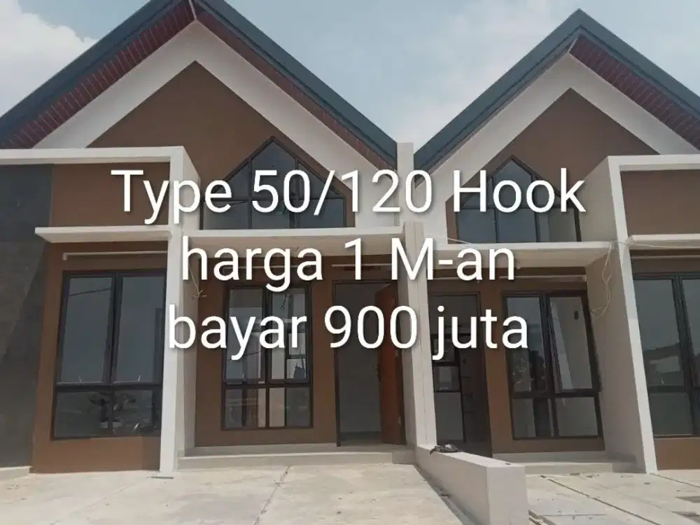 Rumah luas tanpa DP di Serpong