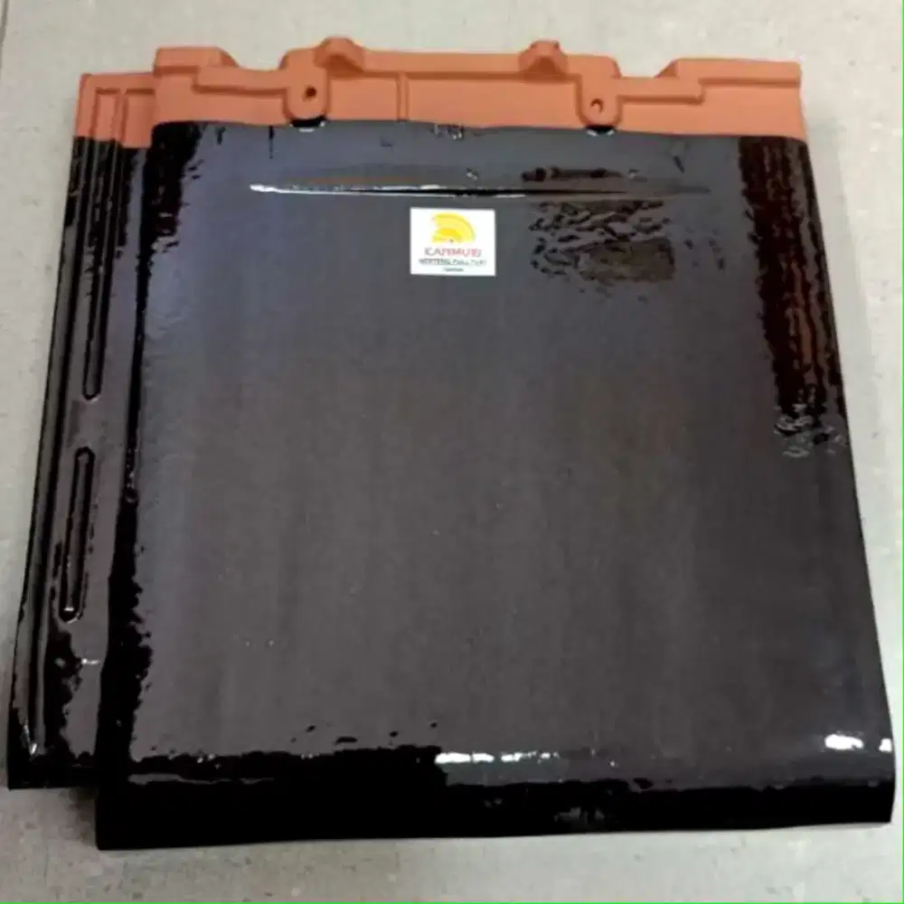 Dijual Genteng Kanmuri Full Flat seri Garnet kondisi Baru