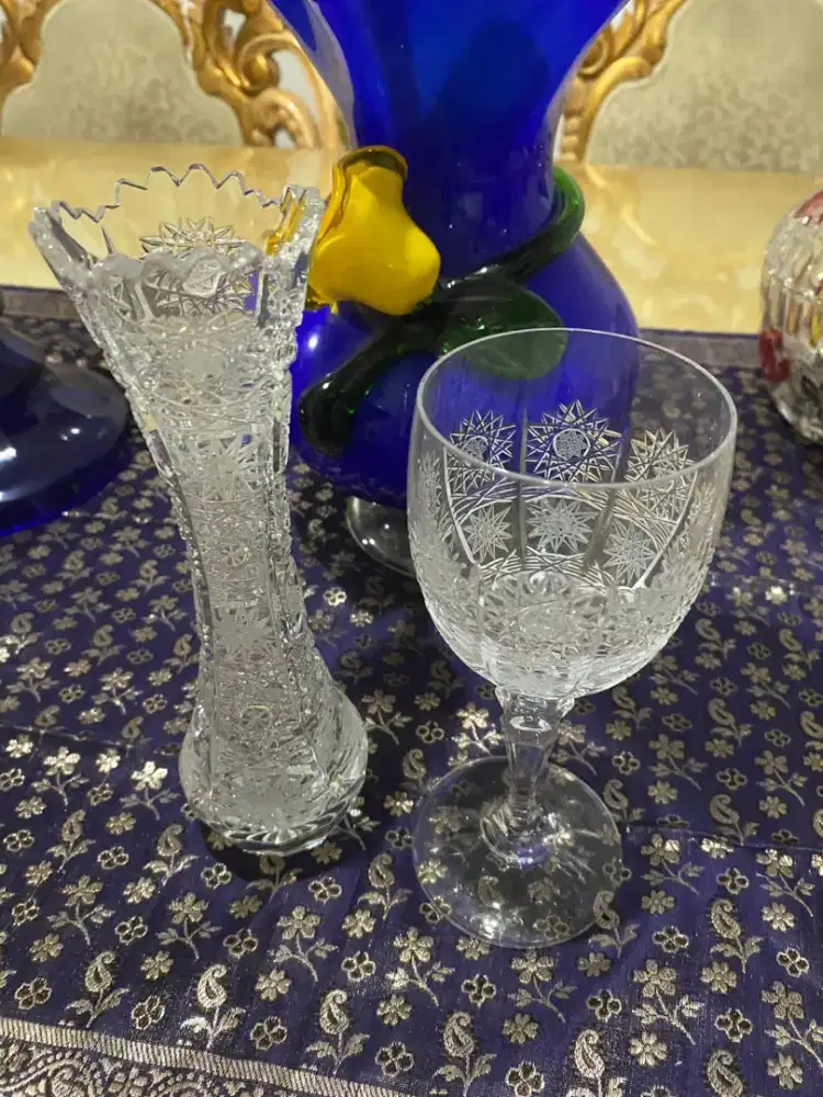 JUAL VAS KRISTAL500PK KECIL & GELAS KRISTAL 500PK