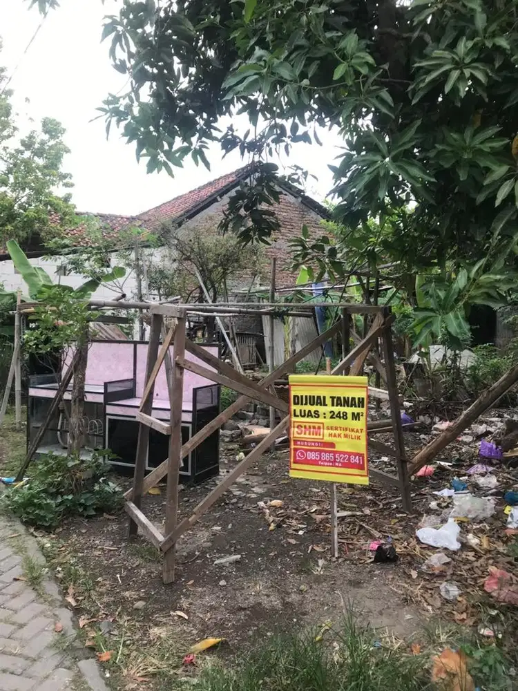 Dijual tanah di batursari pucang gading 248 m2