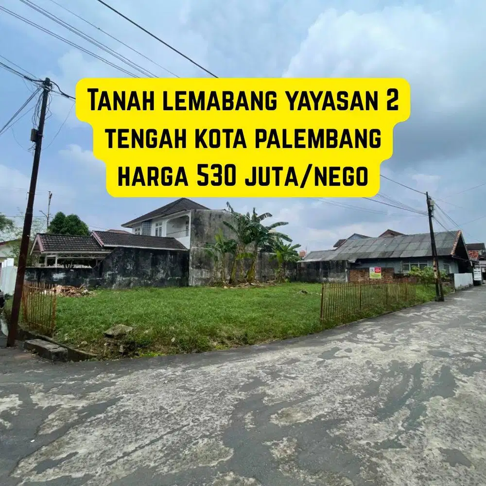 JUAL CEPAT TANAH LEMABANG PALEMBANG